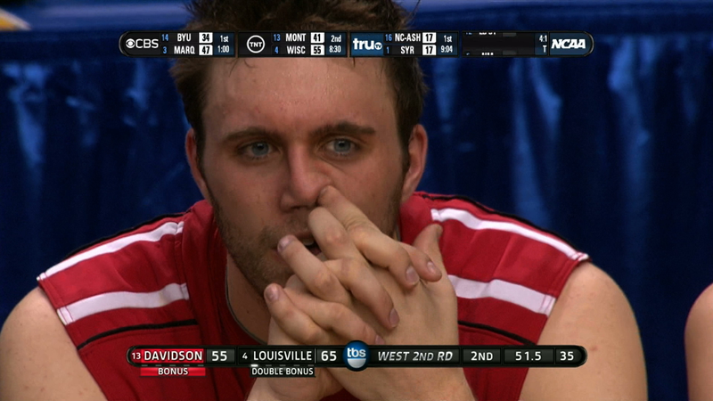 Illustration for article titled Winners, Losers, And Weirdos: The Faces Of The First Day Of March Madness